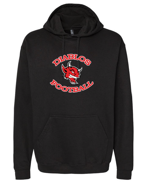 JUNIOR - Chandail à capuchon noir!