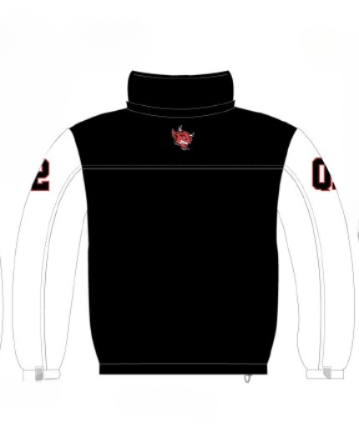 Manteau de pluie Diablos avec capuchon ADULTE!