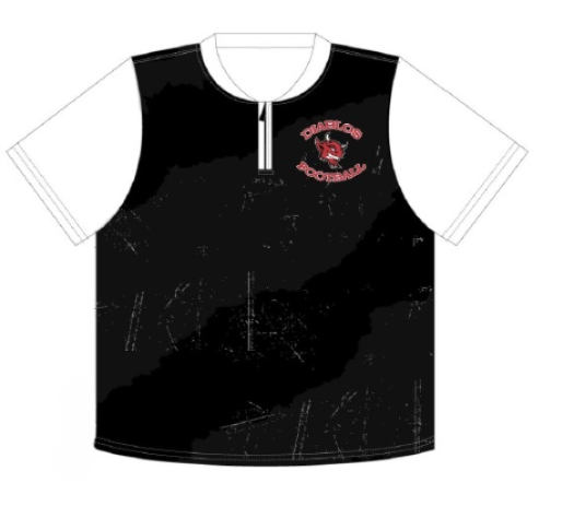 JUNIOR - Manteau ''CAGE'' Diablos avec manches!