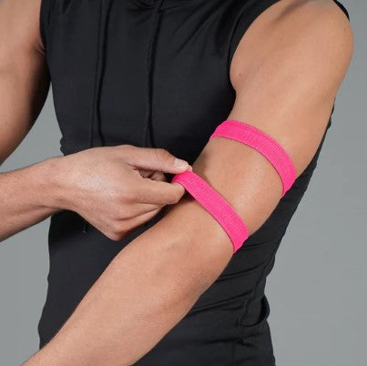 Bandes pour biceps (armbands) roses!