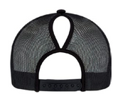 Casquette NOIRE POUR DAMES - option Queue de Cheval!