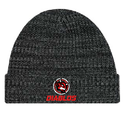 NOUVEAU: Tuque GRISE en tricot des Diablos!